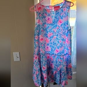 Lily Pulitzer floral dress size Large